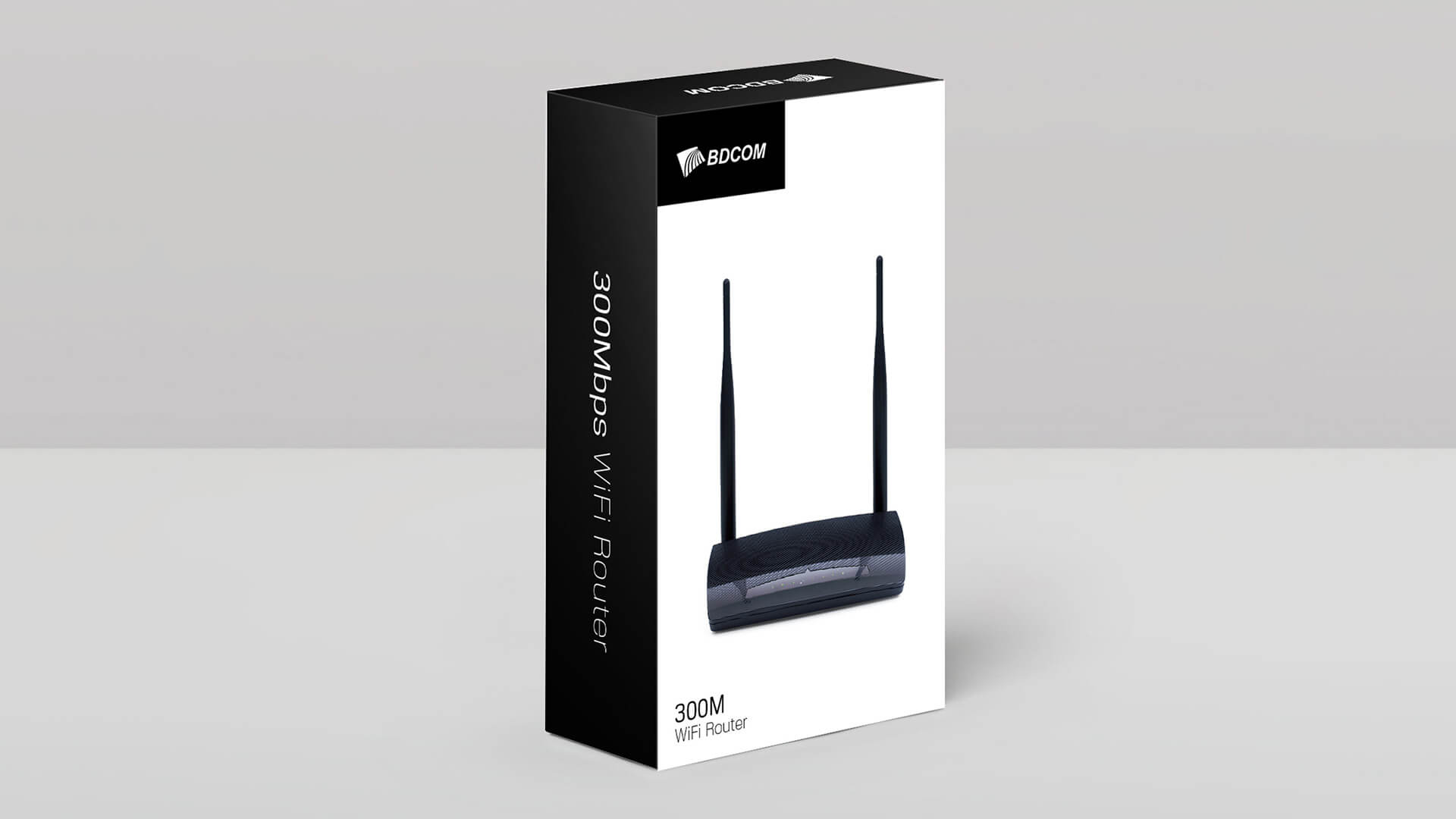 BDCOM 路由器包装设计 - 领驱品牌设计（上海）有限公司